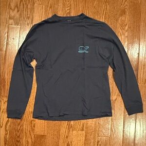 Vineyard Vines Dark Blue Long Sleeve Tee